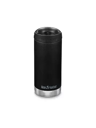 KLEAN KANTEEN | Edelstahl Isolierflasche TKWide 355ml Café Cap Black | 